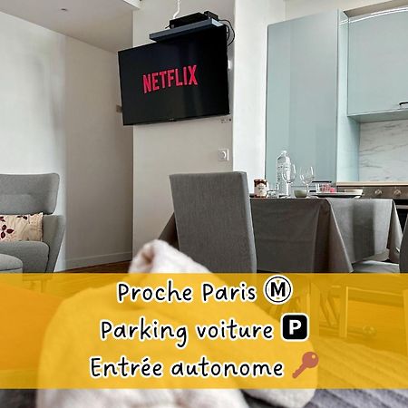 Appartement Entier Calme - Parking Free - Proche Paris Et Chateau - Wifi Hd Венсенн Екстер'єр фото