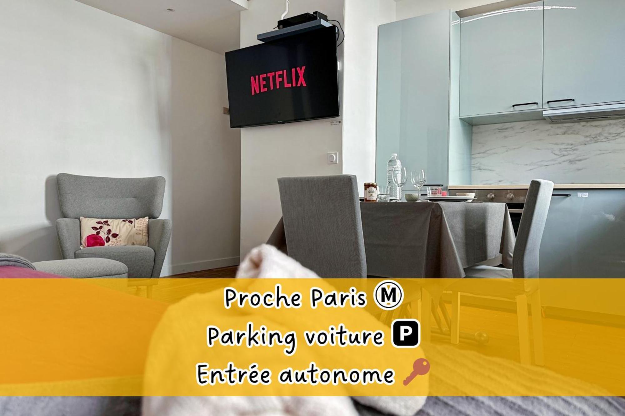 Appartement Entier Calme - Parking Free - Proche Paris Et Chateau - Wifi Hd Венсенн Екстер'єр фото